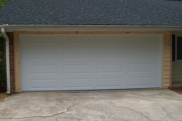 Raised panel garage door project