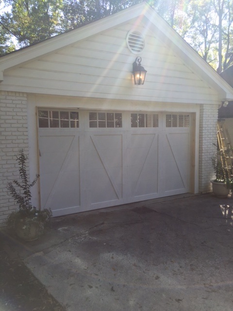 Carriage house overlay installation
