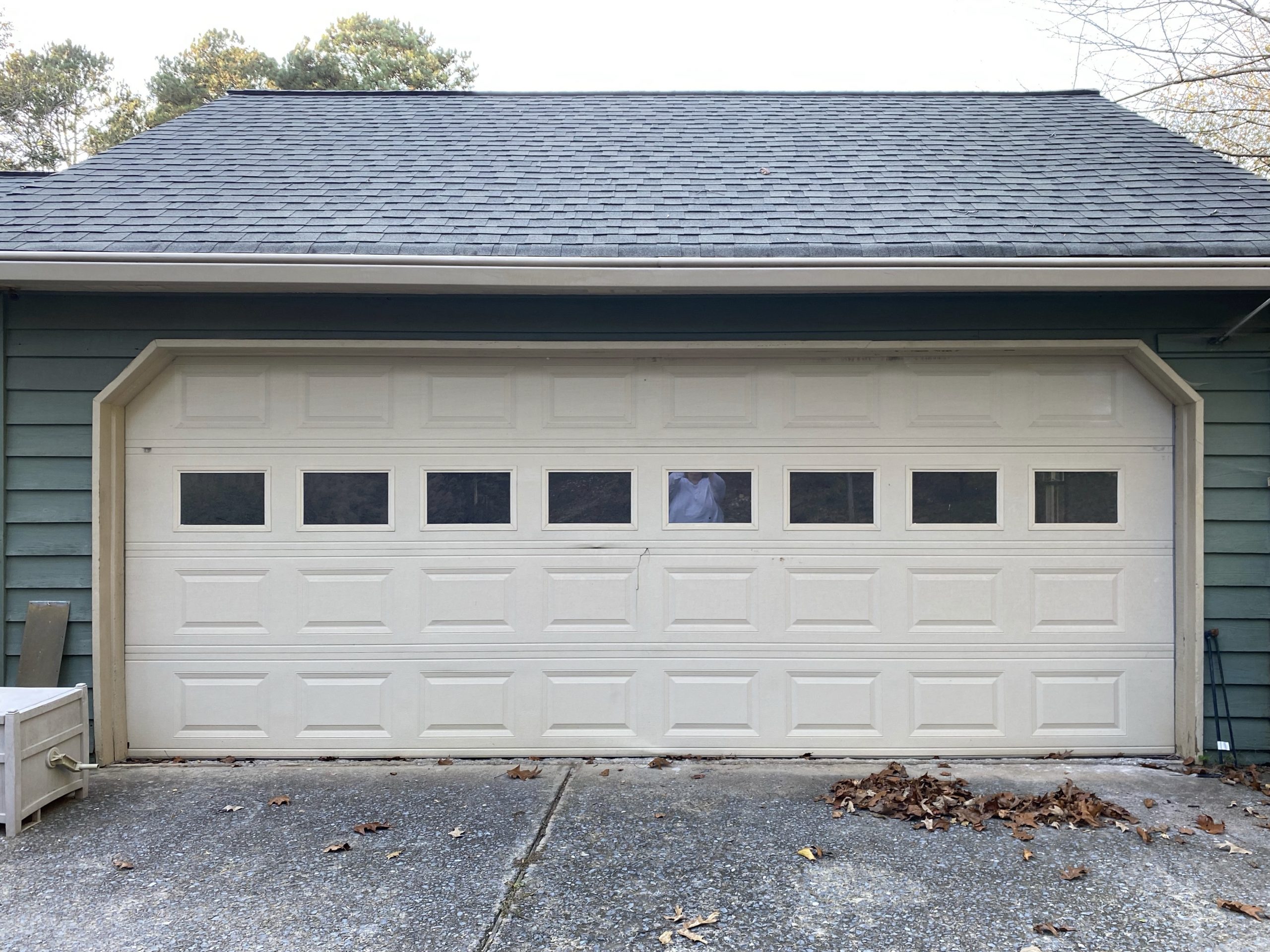 Raised panel garage door project