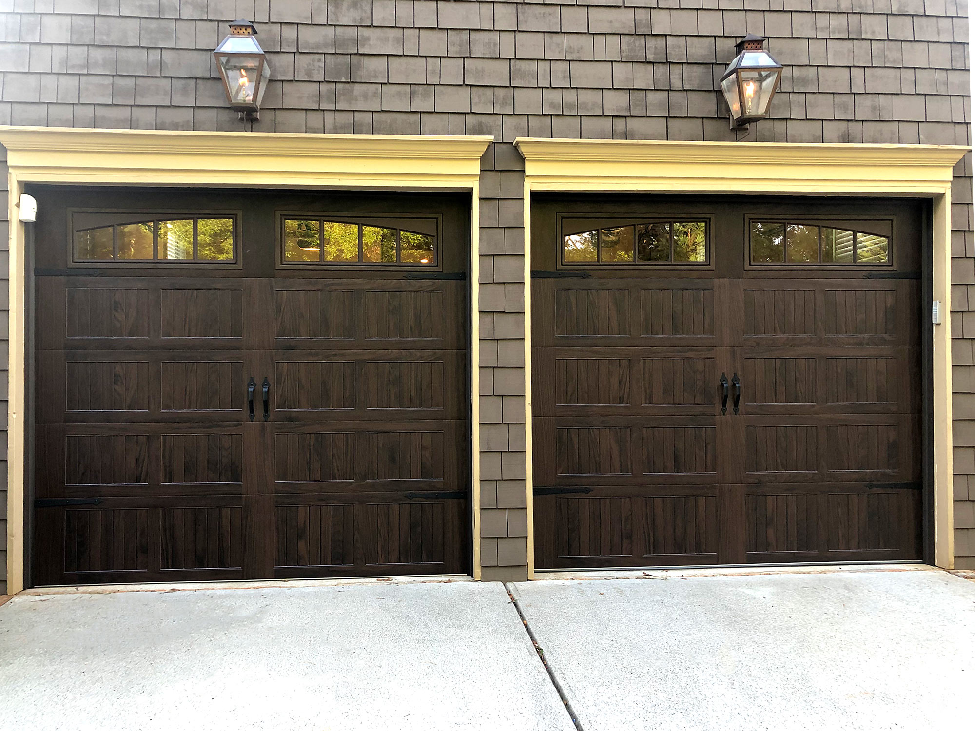 Stamp steel carriage house project