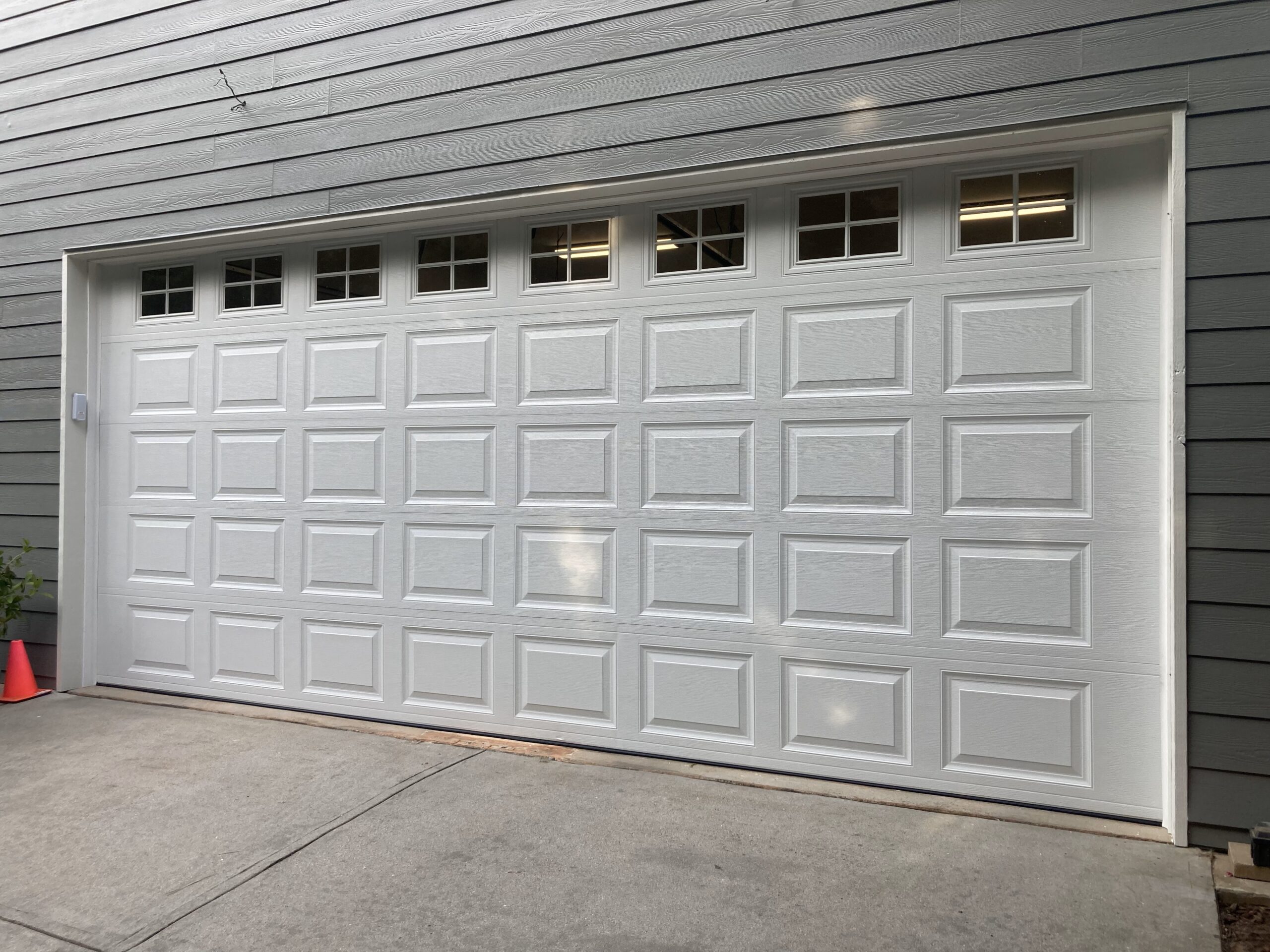 Raised panel garage door project