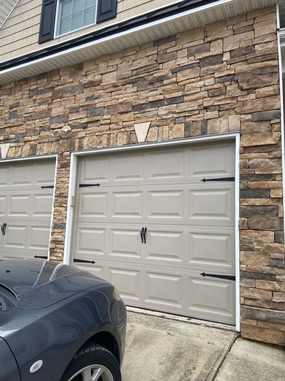 Georgia raised panel garage door