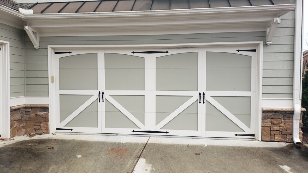 Carriage house overlay installation