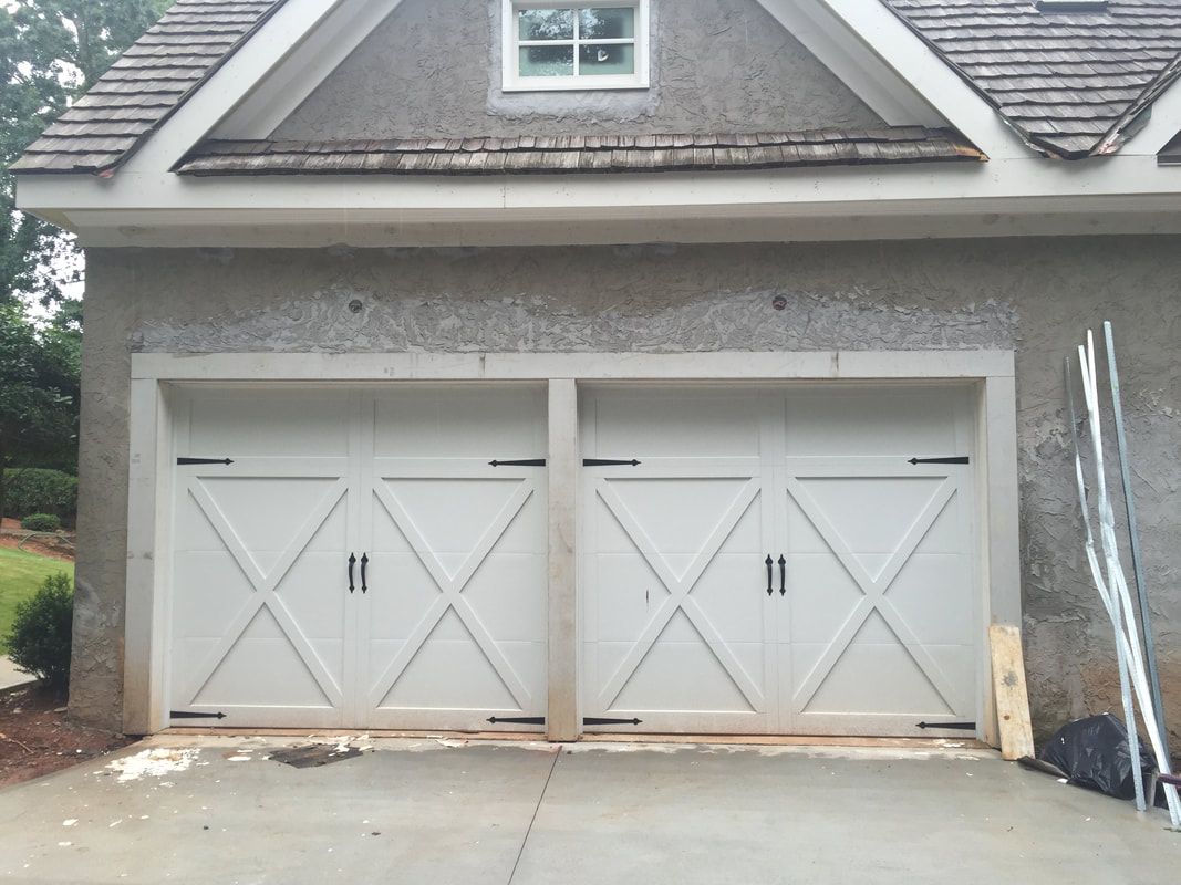 Carriage house overlay installation