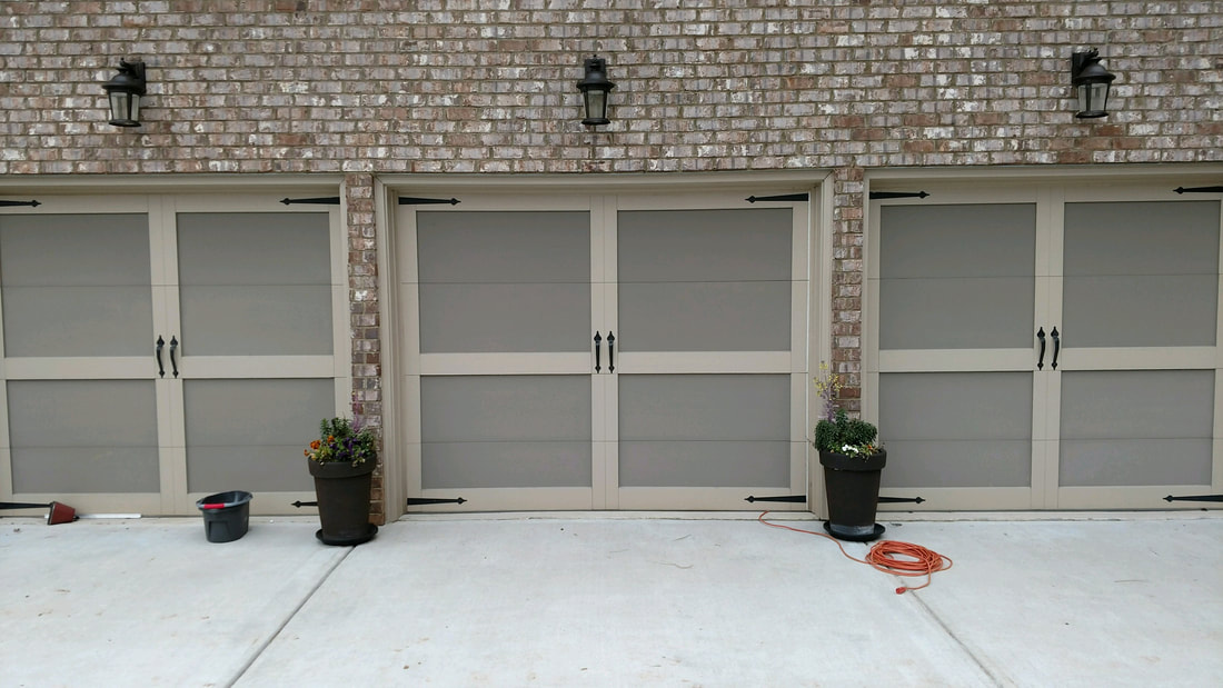 Carriage house overlay installation