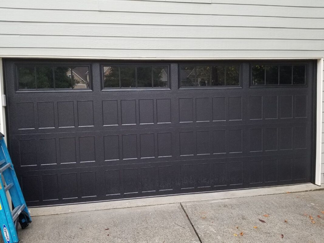 Garage door installation
