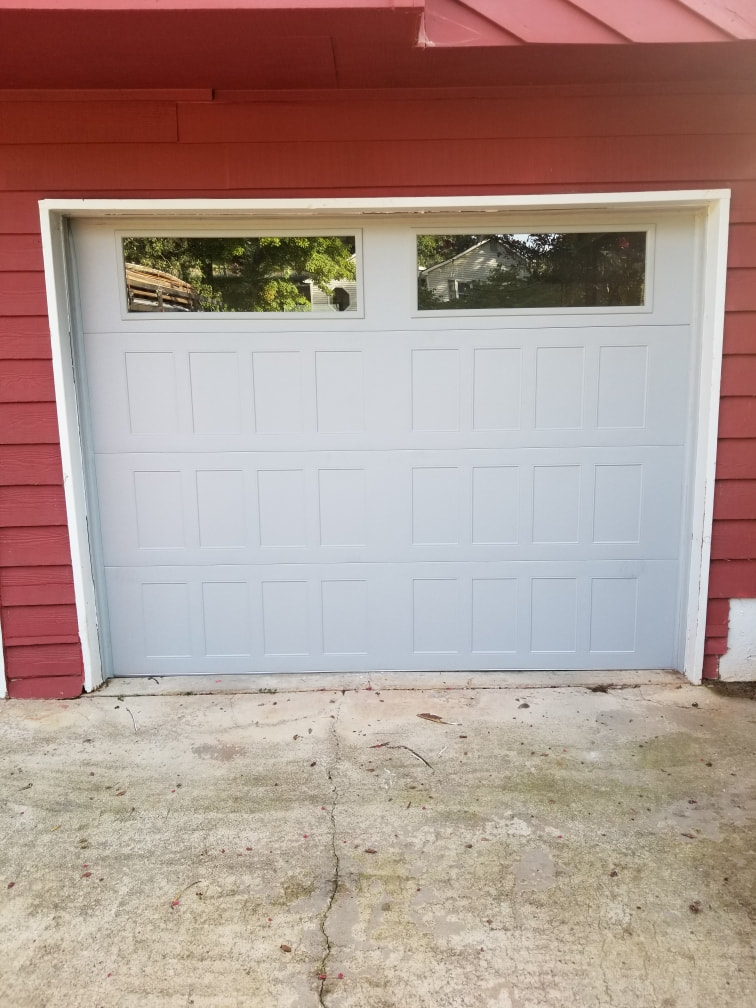 Garage door installation
